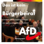 Ein Bürgerbeirat der keiner ist