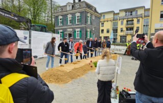 Bahnhofsvorplatz Spatenstich