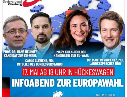 Einladung zur EU-Wahl-Infoveranstaltung