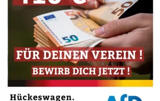 AfD verschenkt 410 Euro