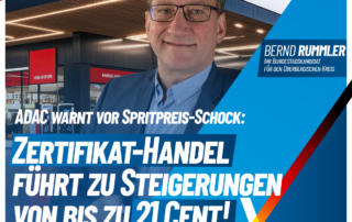 Tankpreis steigt 2027 Adac Bernd Rummler