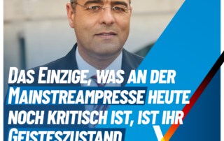 peter boehringer Zitat zur mainstreampresse