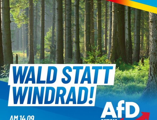 Kein Ausbau der Windkraft in Hückeswagen „Windkraft tötet!“