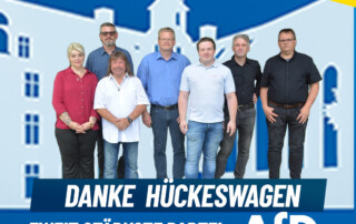 Zweit stärkste Partei die AfD