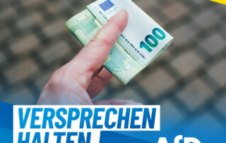 Keine weiteren Steuerbelastungen