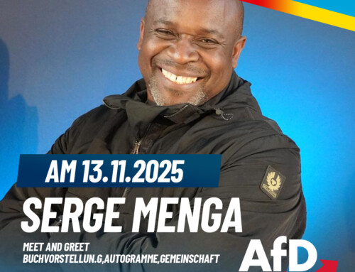 Serge Menga Buchvorstellung in Hückeswagen