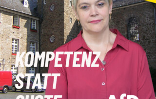 Kompetenz statt linker Quote.