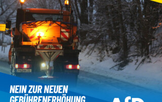 Nein zur Gebühren Erhöhung