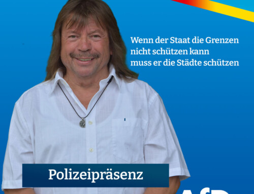 Ich beginne mein Wahlversprechen einzulösen.
