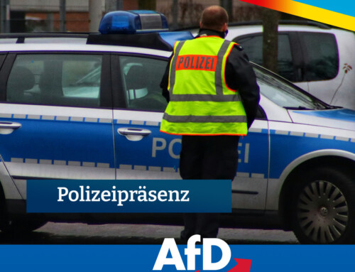 Konsequente Stärkung der Bürgersicherheit durch eine spürbare und dauerhafte Ausweitung der Polizeipräsenz in Hückeswagen.