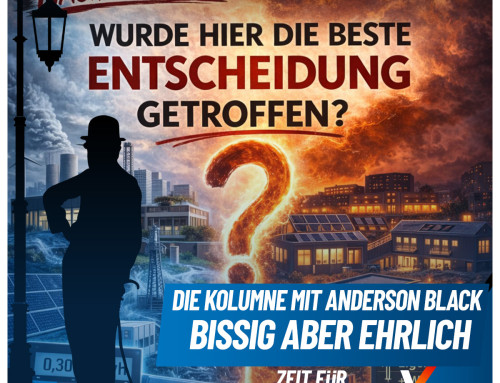 Die Kolumne mit Anderson Black: Das Brunsbachtal-Experiment