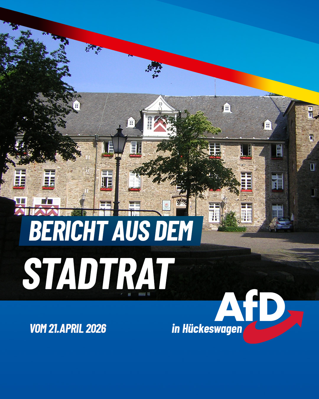 Ratssitzung Hückeswagen April