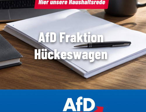 Unsere Haushaltsrede 2026