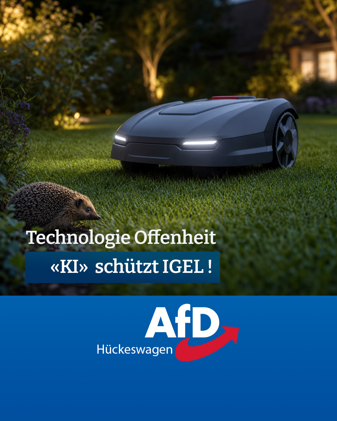 Mähroboter Verbot