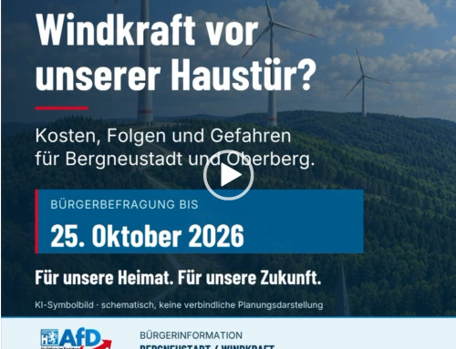 Windkraft vor unserer Haustür? Unsere Bürgerinformation für Bergneustadt und Oberberg